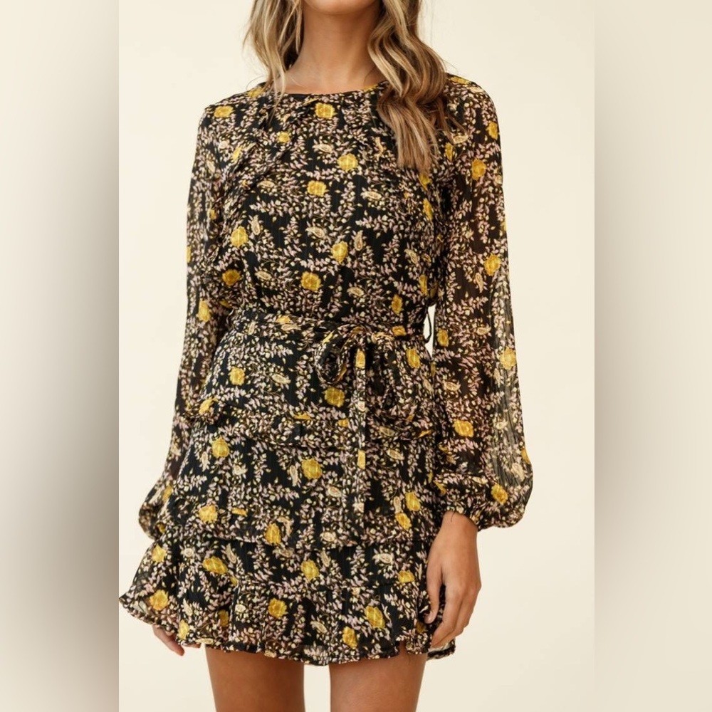 NWT Saints and Secrets floral dress